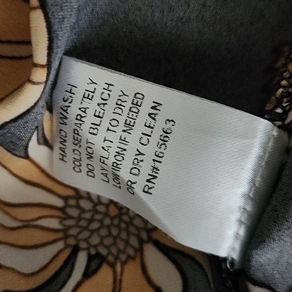 Vintage Retro Front Button Shirt w/ Faux Fur Trim & Shorts Set, Pre-Loved, Sz. L - Picture 16 of 16